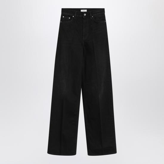 25FW 토템 스트레이트 팬츠 251WRB2426FB0046 06832 BLACK