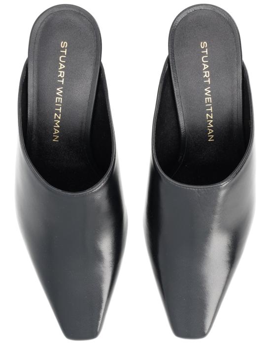 26SS 스튜어트 와이츠먼 뮬/슬리퍼 SN061 BLK BLACK - STUART WEITZMAN
