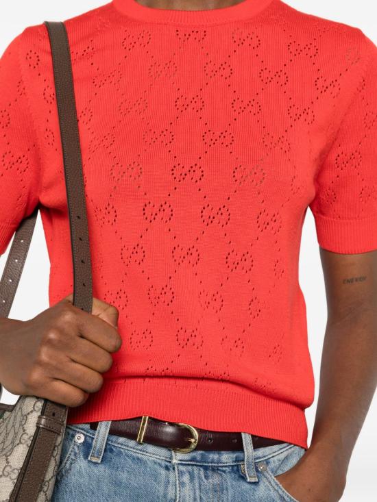 26SS 구찌 반팔 티셔츠 856204XKFCO 5741 ORANGE - GUCCI