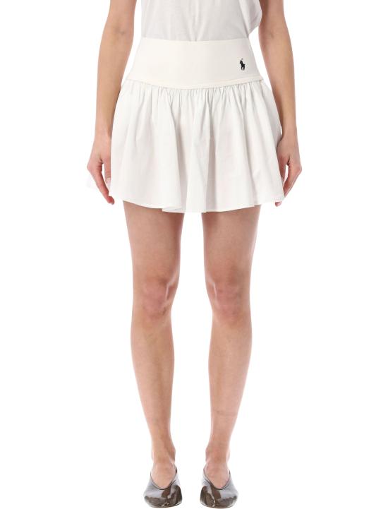 26SS 폴로 랄프로렌 숏 스커트 211A12965 002 WHITE