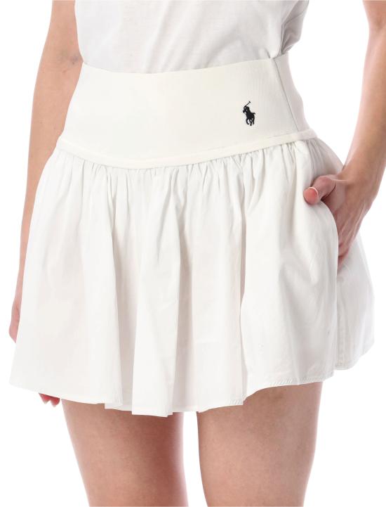 26SS 폴로 랄프로렌 숏 스커트 211A12965 002 WHITE - POLO RALPH LAUREN