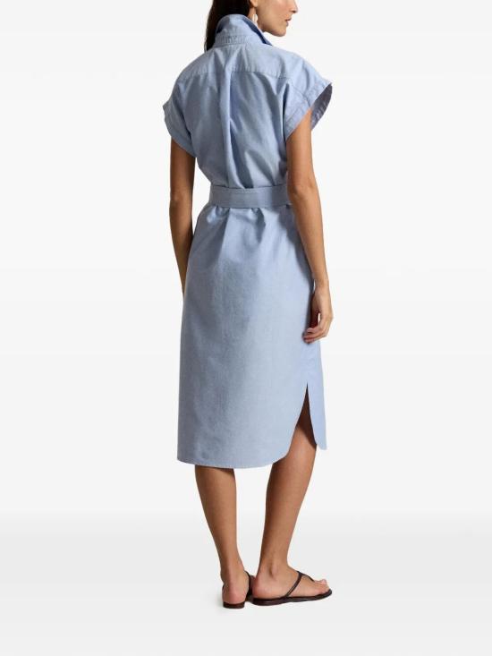 26SS 폴로 랄프로렌 미디 원피스 211A12907 001 BLUE - POLO RALPH LAUREN