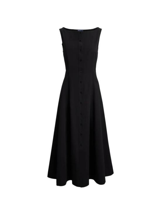 26SS 폴로 랄프로렌 롱 원피스 211B17477 003 BLACK