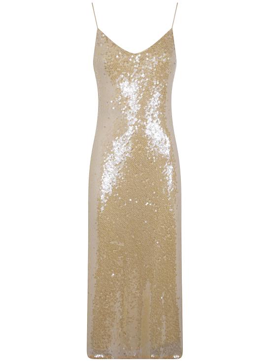 26SS 랄프 로렌 미디 원피스 253P08931001 LEMON YELLOW ORANGE