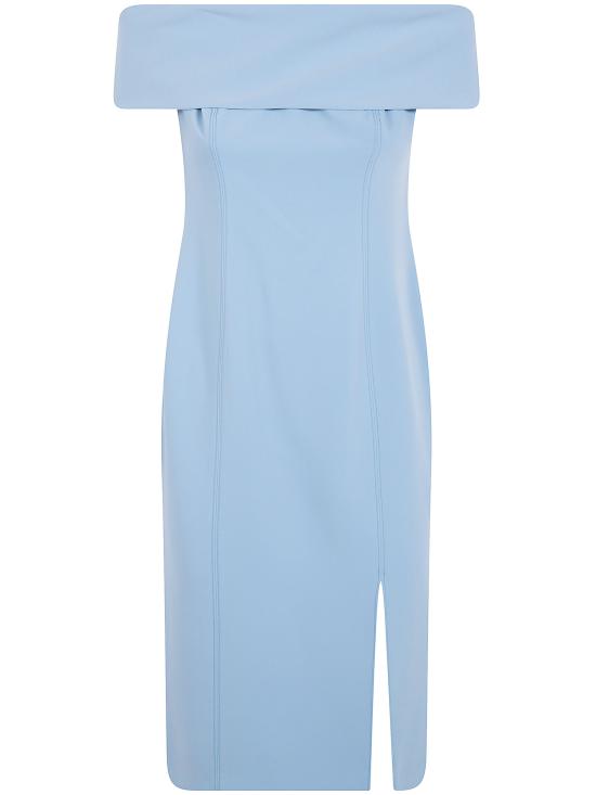 26SS 랄프 로렌 미디 원피스 253982166006 NIGHT BLUE