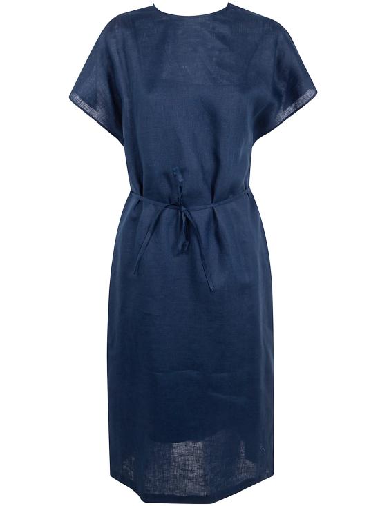 26SS 리비아나 콘티 미디 원피스 L6SL23 N030 BLUE