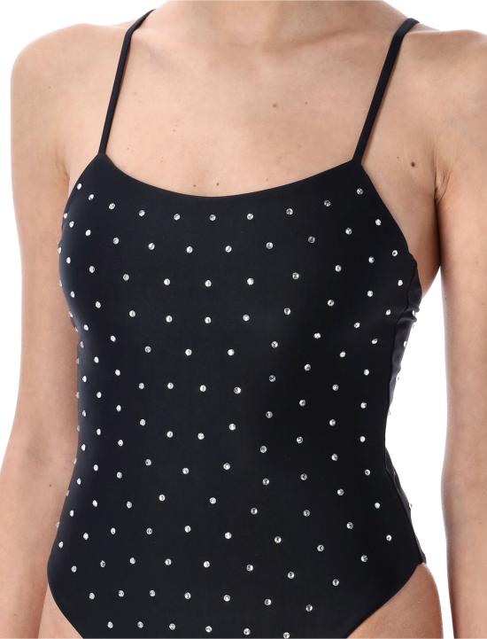 26SS 스윔 바이 디 원피스 수영복 CRYSTALSWIMSUIT BLACK - SWIM BY DI