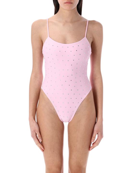 26SS 스윔 바이 디 원피스 수영복 CRYSTALSWIMSUIT BABYPINK