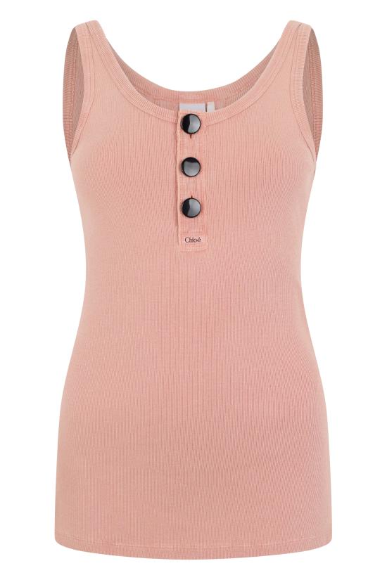 26SS 끌로에 민소매 티셔츠 CH26UJH02089 81Q CORAL SAND