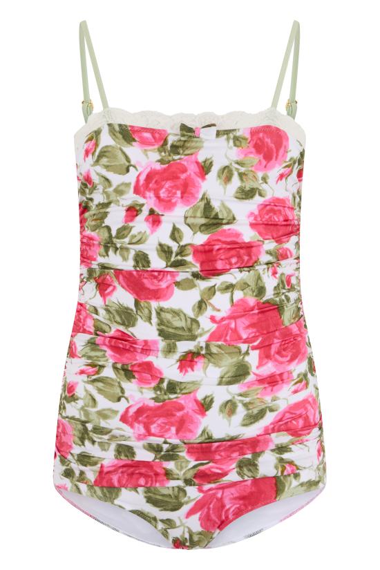 26SS 끌로에 원피스 수영복 CH26UBD33338 91Y WHITE PINK