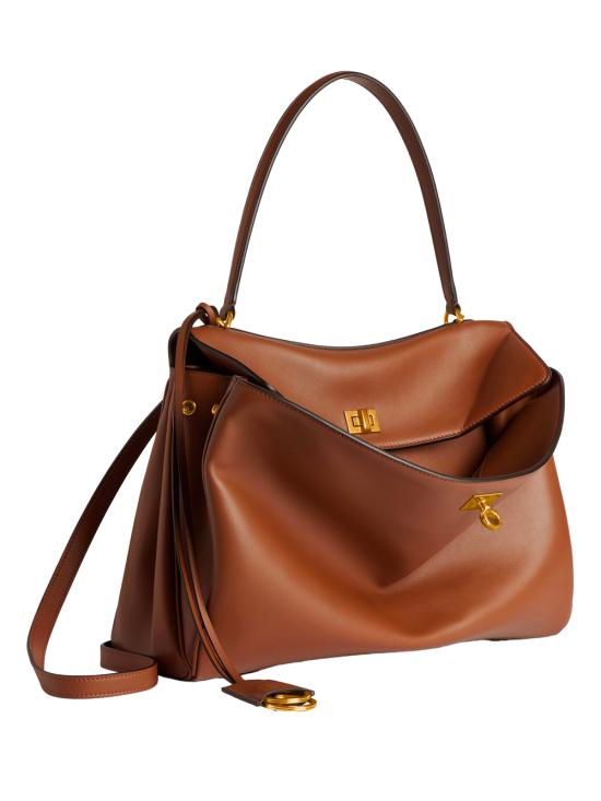 26SS 발렌시아가 로데오 미디움 핸드백 7897722AA4V2237 brown - BALENCIAGA