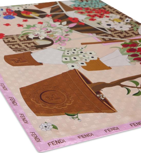 26SS 펜디 머플러/스카프 FXT091B01TF1WNZ Multicolor - FENDI