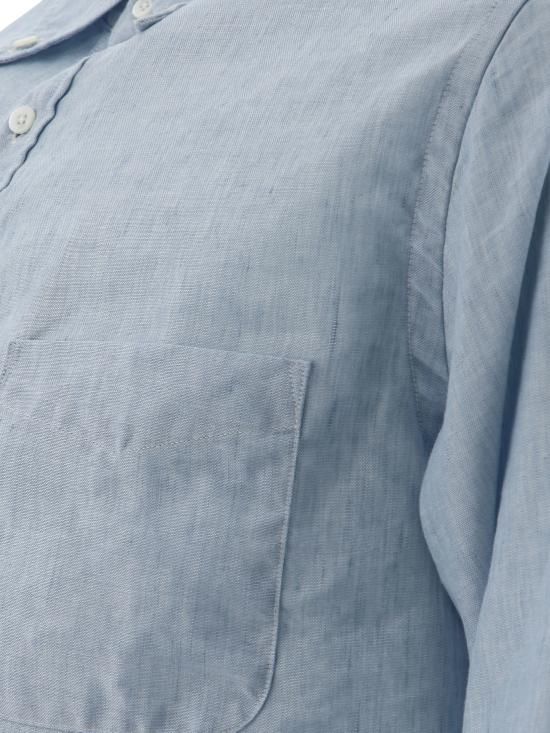 26SS 빔스 긴팔 셔츠 3811039313970 BLUE - BEAMS