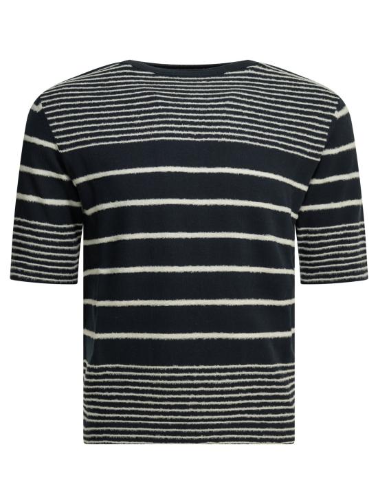 26SS 라키 스웨터 DRUMMERBLUBIANCO BLUE