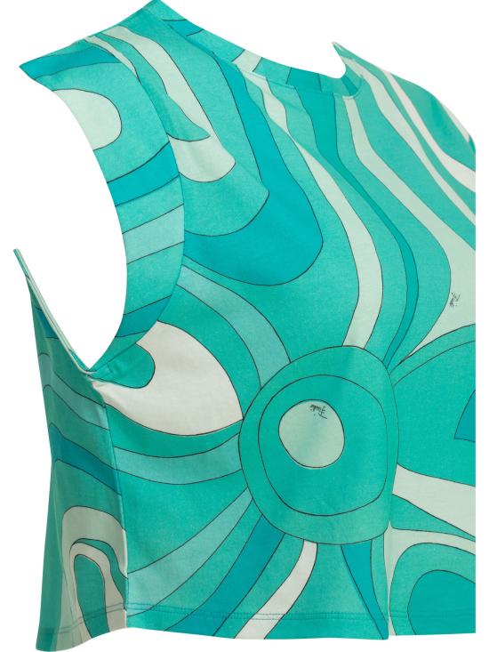 26SS 에밀리오푸치 민소매 티셔츠 5UTP055U984007 LIGHT BLUE - EMILIO PUCCI