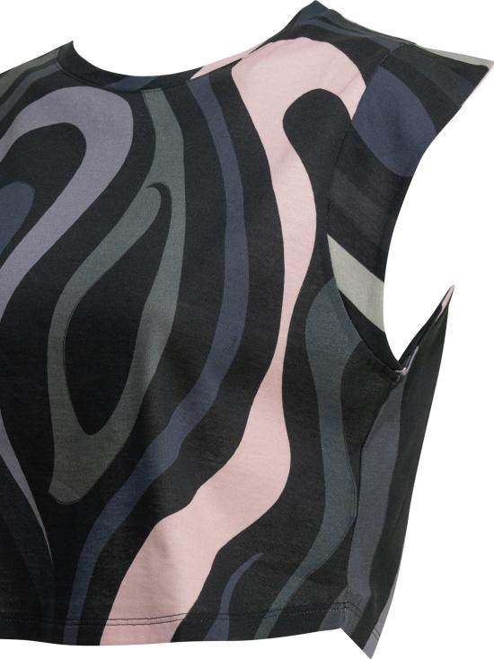26SS 에밀리오푸치 민소매 티셔츠 5UTP055U984002 BLACK - EMILIO PUCCI