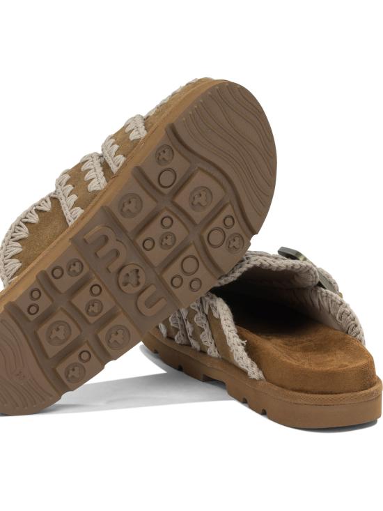 26SS 모우 뮬/슬리퍼 MUSW631003ACOG BROWN - MOU