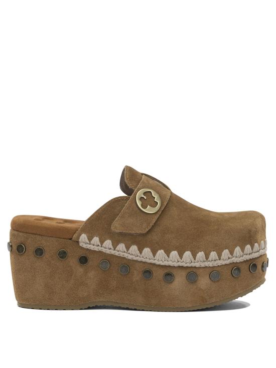 26SS 모우 뮬/슬리퍼 MUSW611001ACOG BROWN