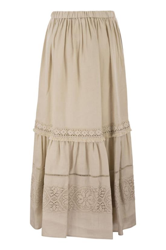 26SS 위켄드막스마라 롱 스커트 2615101023600 006 SAND - WEEKEND MAX MARA