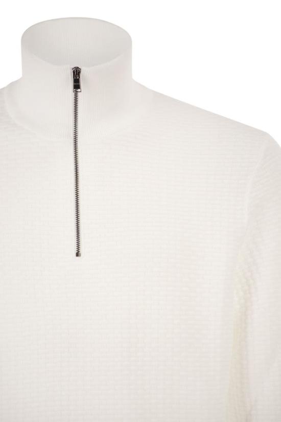  보스 집업 니트 5055511810276796 100 WHITE - BOSS