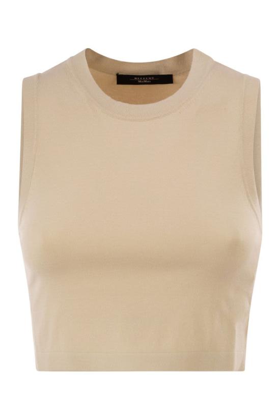 26SS 위켄드막스마라 민소매 티셔츠 2615361023600 002 SAND