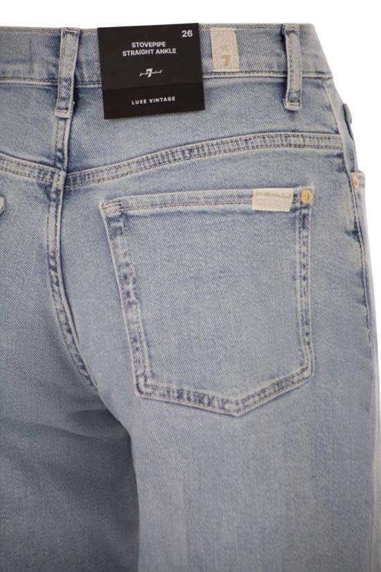 26SS 세븐포올맨카인드 스트레이트 팬츠 7U7B0A91 U71ZF LIGHT DENIM - 7 FOR ALL MANKIND