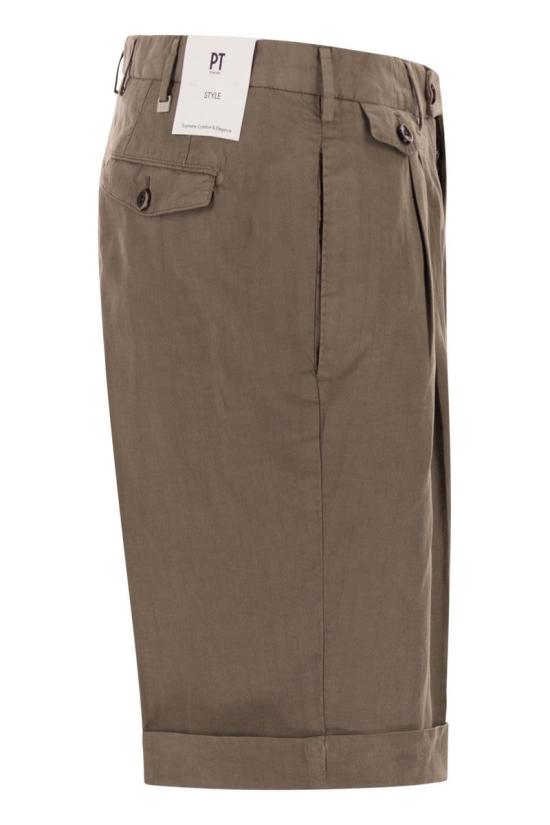 26SS 피티토리노 숏팬츠 CBBT2PZP0CL1 SD61 Y121 BROWN - PT TORINO