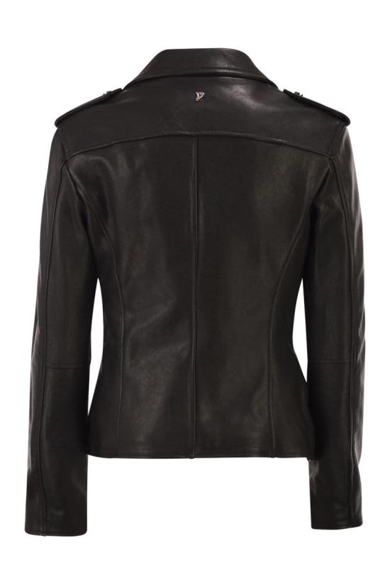 25FW 돈답 바이커 자켓 DJ724PL0635DXXXDD 999 BLACK - DONDUP