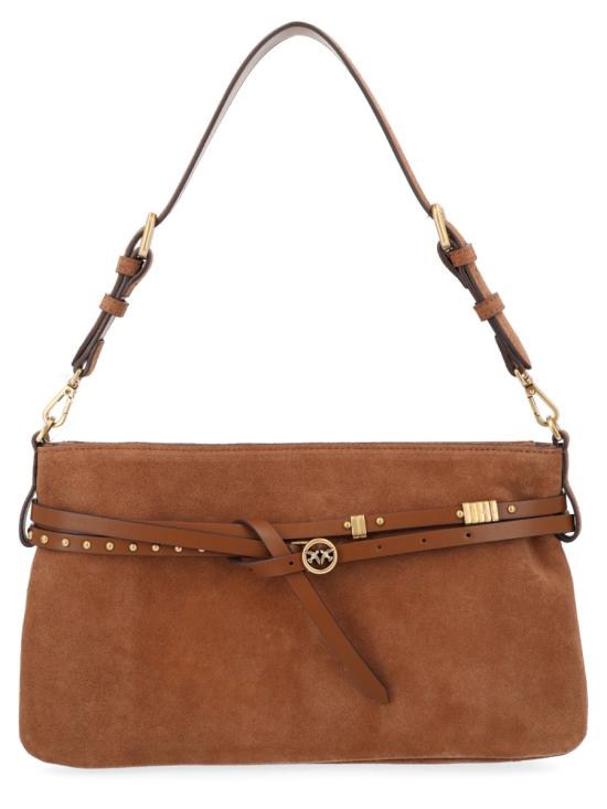 26SS 핑코 숄더백 106176 A0F6L17Q BROWN