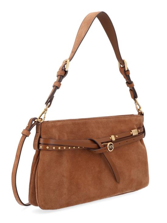 26SS 핑코 숄더백 106176 A0F6L17Q BROWN - PINKO