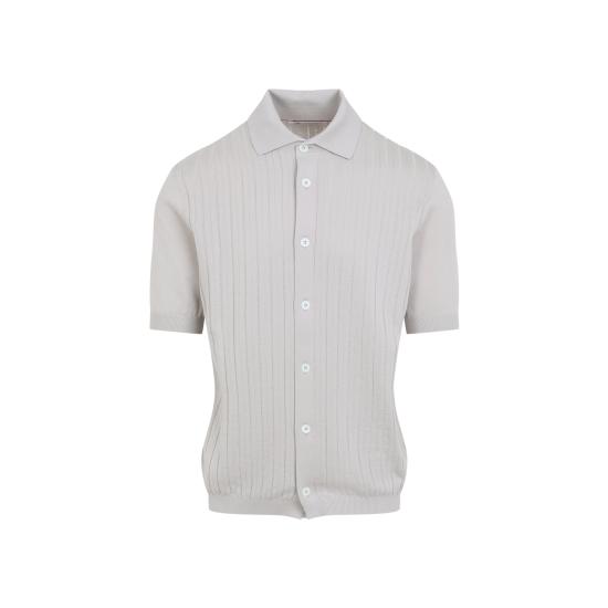 26SS 브루넬로 쿠치넬리 반팔 셔츠 M29204006 C7944 NUDE NEUTRALS