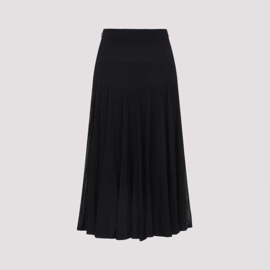 26SS 랄프 로렌 롱 스커트 290P13190001 BLACK - RALPH LAUREN