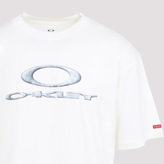 26SS 오클리 뉴 레트로 X 메탈 티셔츠 3.0 FOA408788 33W WHITE - OAKLEY