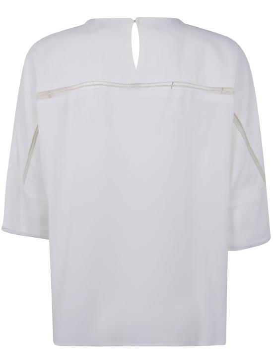 26SS 파비아나 필리피 반팔 티셔츠 TPD276F728M191 0145 WHITE - FABIANA FILIPPI
