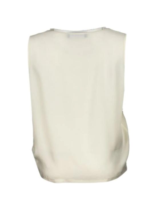26SS 파비아나 필리피 크레이프 드 신 탱크탑 TPD266F295L775 0145 WHITE - FABIANA FILIPPI