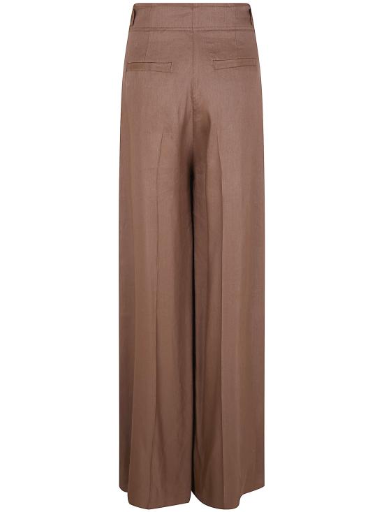 26SS 엘리자베타프랜치 스트레이트 팬츠 PA12762E2 600 BROWN - ELISABETTA FRANCHI