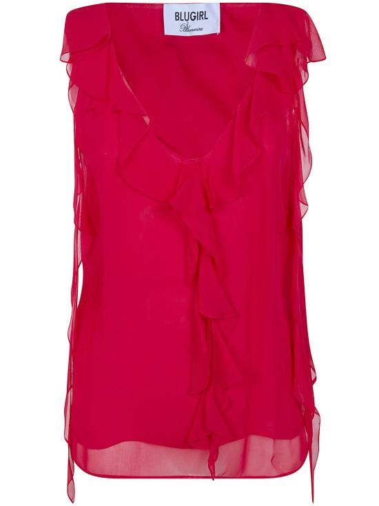 26SS 블루걸 블라우스 RA6063TS441 81663 RED