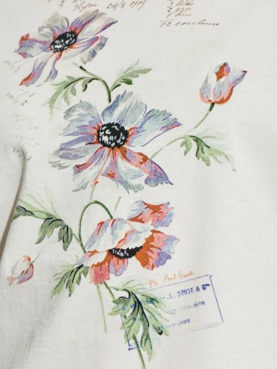 26SS 폴 스미스 반팔 티셔츠 W2R429VVP5769 02 WHITE - PAUL SMITH