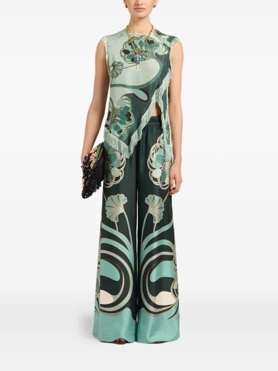 26SS 라 더블제이 스트레이트 팬츠 TRO0026SIL001BTU01 GR03 BLUE - LA DOUBLEJ