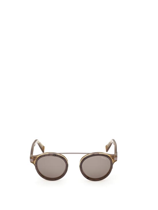 26FW 에르메네질도제냐 선글라스 EZ0300 50J DARK BROWN OTHER ROVIEX