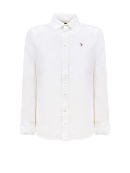 26SS 폴로 랄프로렌 포니 로고 옥스포드 셔츠 211891377098 003 WHITE