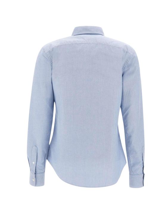 26SS 폴로 랄프로렌 포니 로고 옥스포드 셔츠 211891377098 001 BLUE - POLO RALPH LAUREN