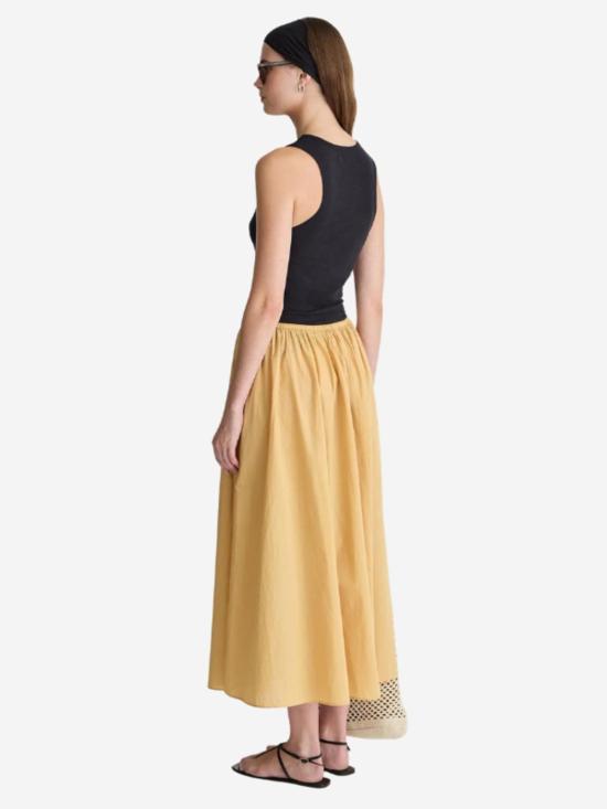  어피스 어파트 롱 스커트 Apiece Apart Hanne Tie Maxi Skirt - APIECE APART