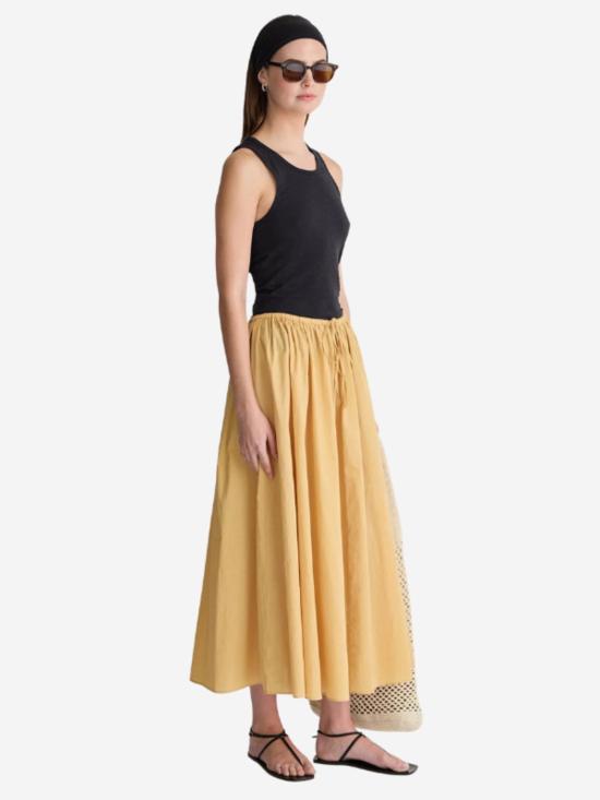  어피스 어파트 롱 스커트 Apiece Apart Hanne Tie Maxi Skirt - APIECE APART