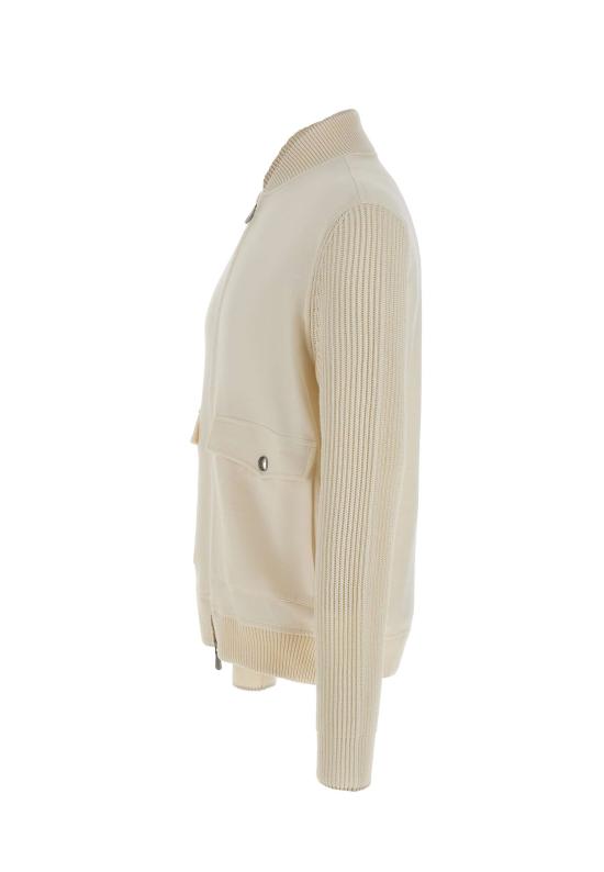 26SS 일레븐티 봄버 자켓 M75GBTM32 TES0M2000102 WHITE - ELEVENTY