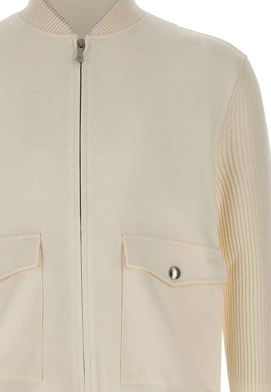 26SS 일레븐티 봄버 자켓 M75GBTM32 TES0M2000102 WHITE - ELEVENTY