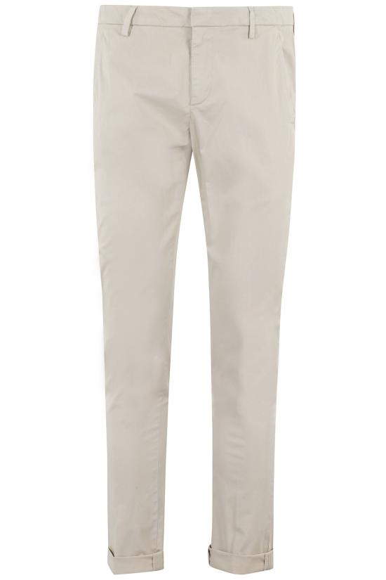  돈답 치노 팬츠 돈덥 가우베르 스트레치 개버딘 팬츠 브라운