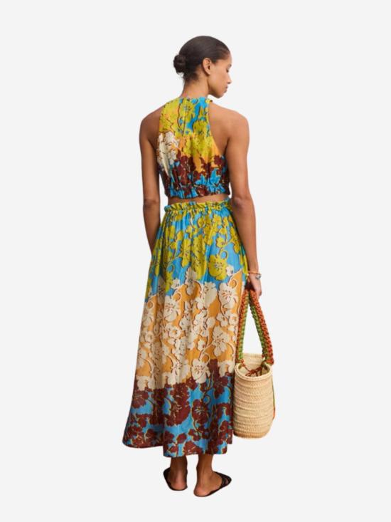  알레메 롱 스커트 알레마이스 스플라이스 - ALEMAIS