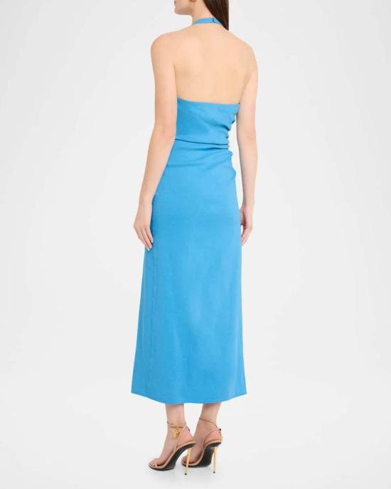  에이엘씨 롱 원피스 A.L.C. 실비 린넨 미디 홀터 드레스 - A.L.C.