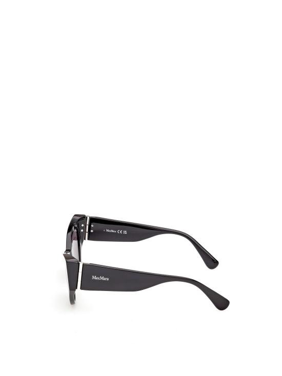 26FW 막스마라 선글라스 MM0192 01A SHINY BLACK SMOKE - MAX MARA